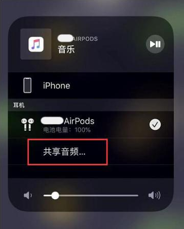 同安苹果14音频维修点分享iPhone14音频共享设置方法 