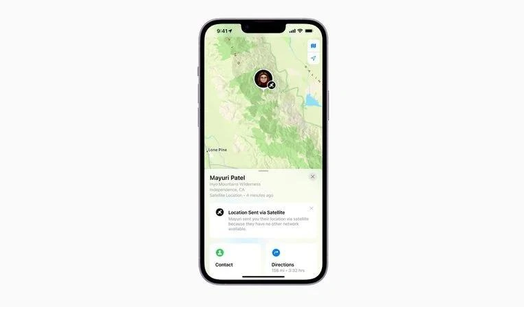 同安苹果14维修分享iPhone14系列中 FindMy功能通过卫星分享位置方法教程 